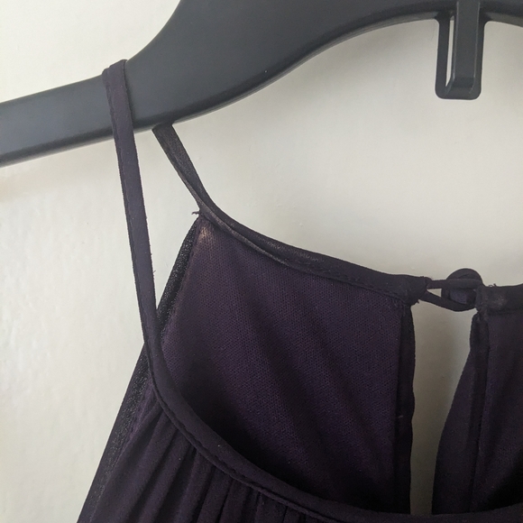 Levkoff Halter Spaghetti Strap Gown - Picture 4 of 5